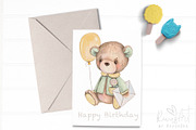 Vintage Teddy Bear illustration, an Animal Illustration by RivusArt (Thumbnail 6 of 7)