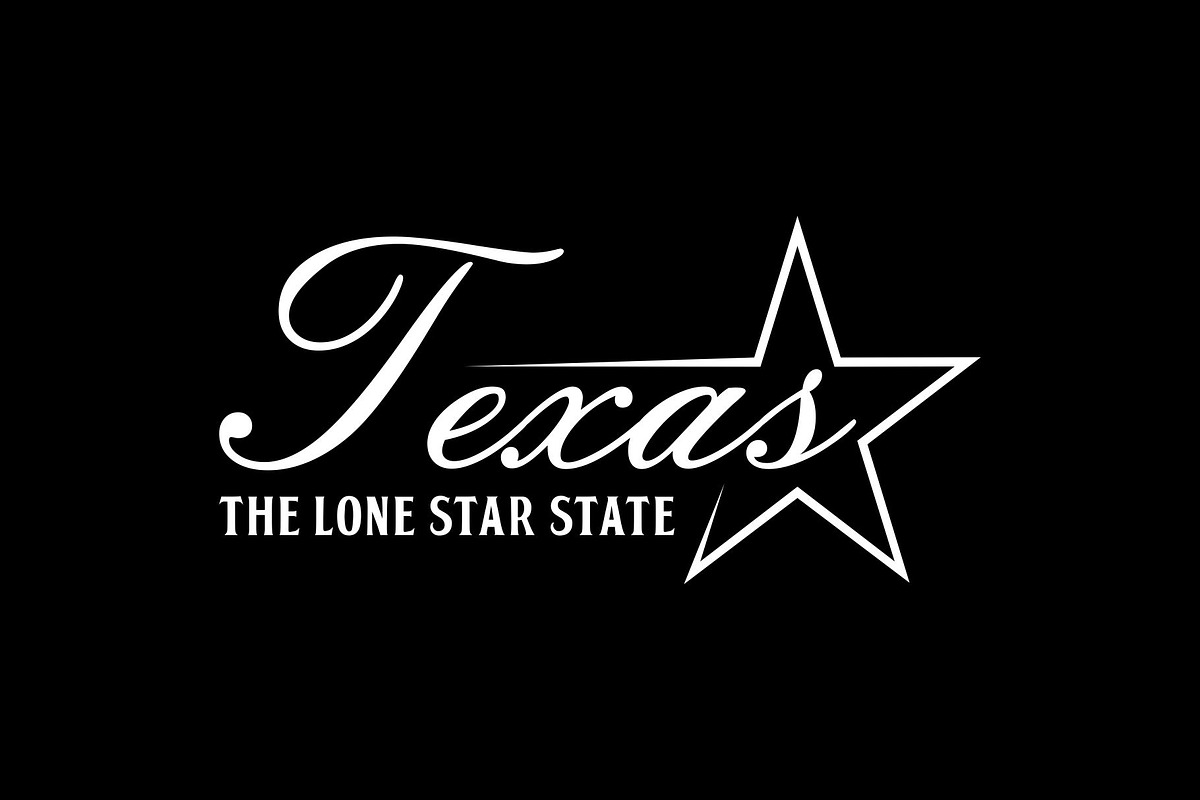 Texas The Lone Star State Logo, a Branding & Logo Template by Buqancreative