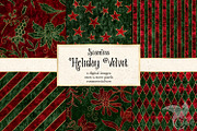 Holiday Velvet Digital Paper, a Texture Graphic by Digital Curio (Thumbnail 1 of 3)