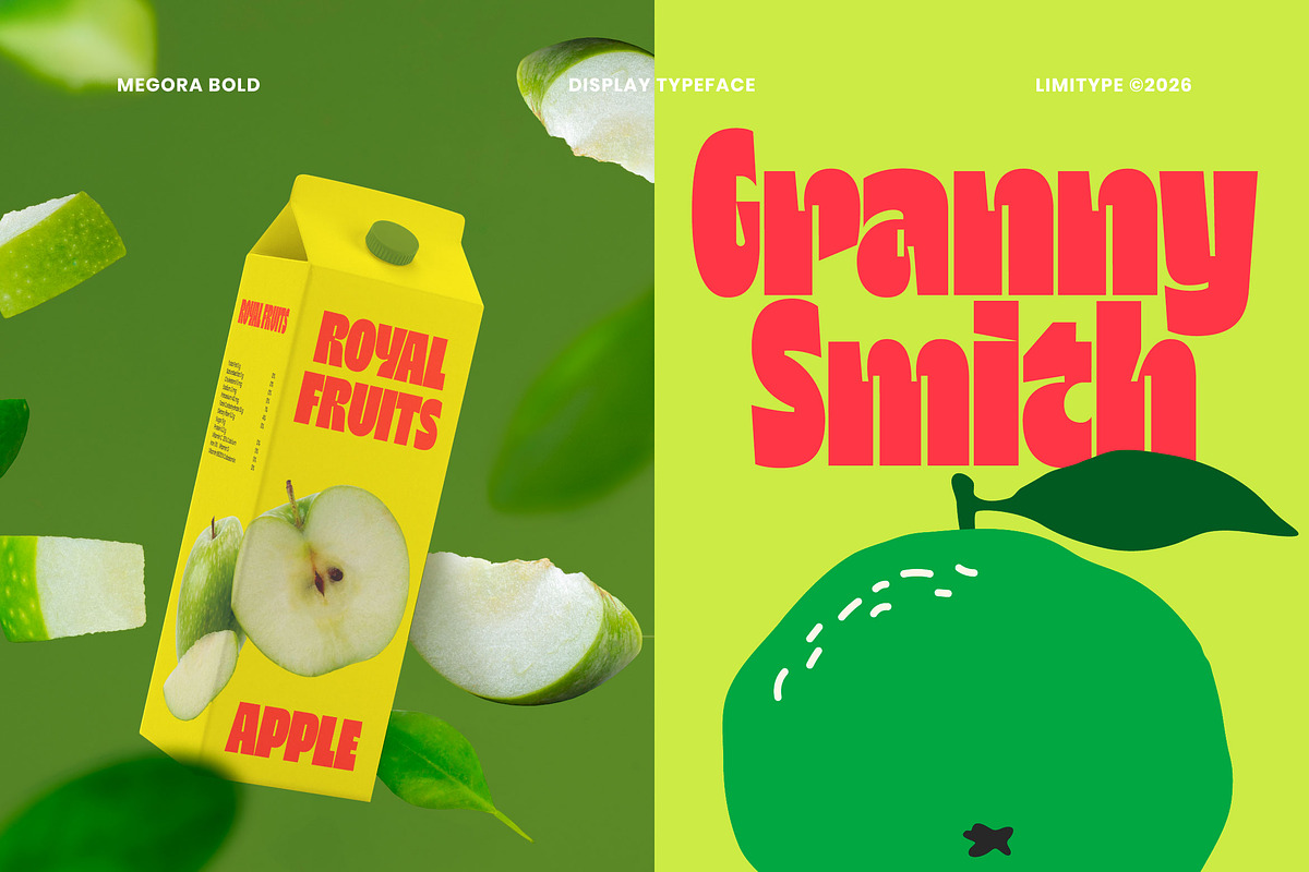 Megora - Bold Inktrap Font, a Sans Serif Font by limitype (Photo 5 of 12)