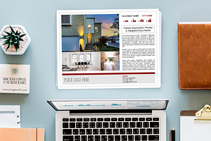 Real Estate Flyers with smart layers