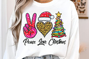 Peace Love Christmas Png, Christmas, an Illustration by Libby Wishes (Thumbnail 5 of 6)