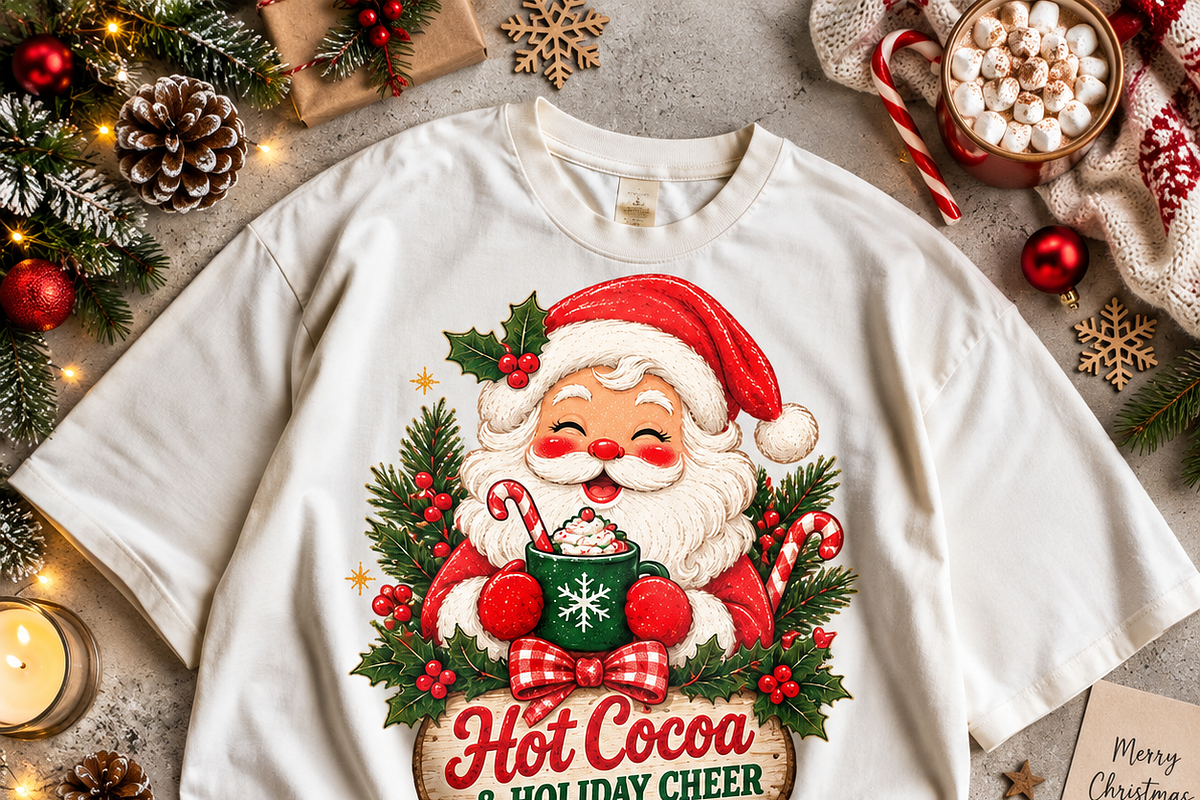 Santa Christmas PNG Bundle 12 pics, a Decorative Illustration by ElDesignState (Photo 4 of 15)