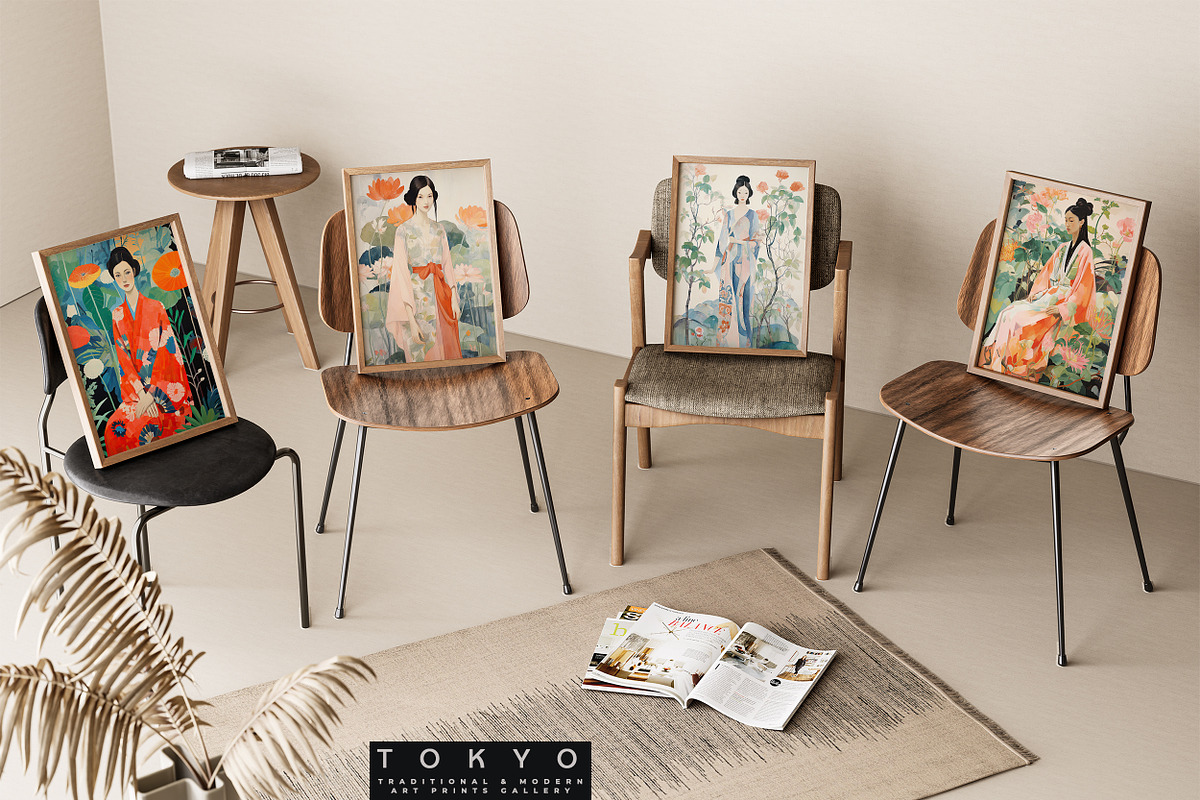 TOKYO 東京 PRINTS GALLERY, a Background Graphic by Lana Elanor (Photo 4 of 8)