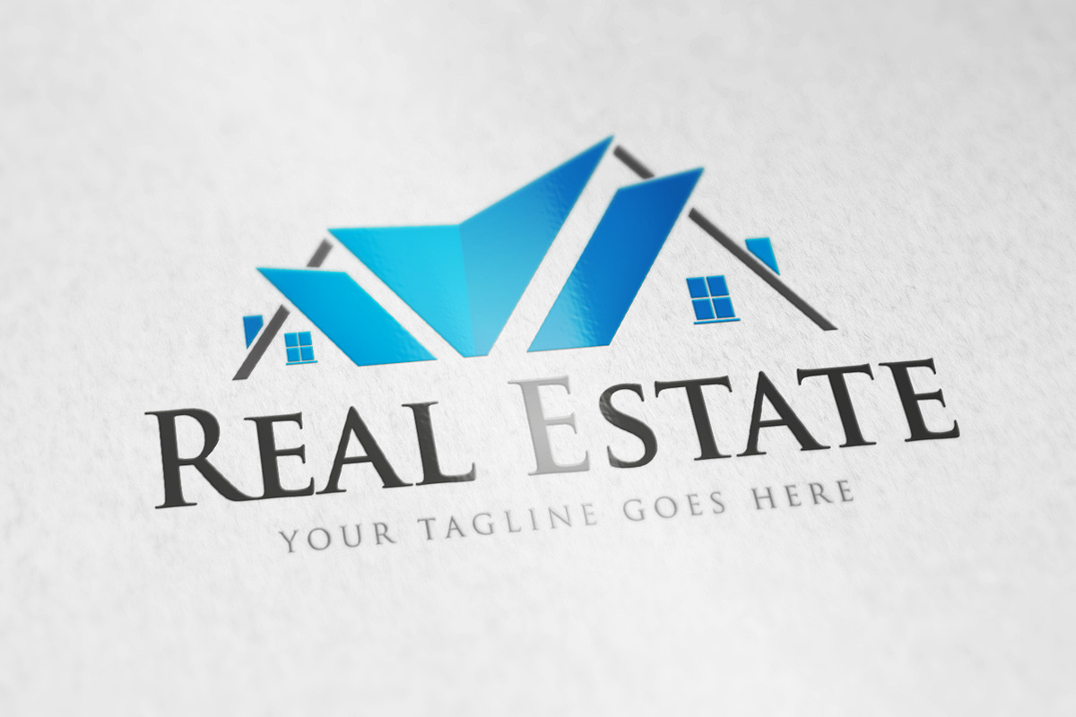 Real Estate logo, a Branding & Logo Template by vectorlogos89 (Photo 1 of 2)