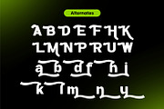 Walkaway - Sans Serif Display Font, a Sans Serif Font by Rishsketch (Thumbnail 14 of 16)