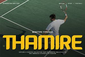 Thamire - Sports Font