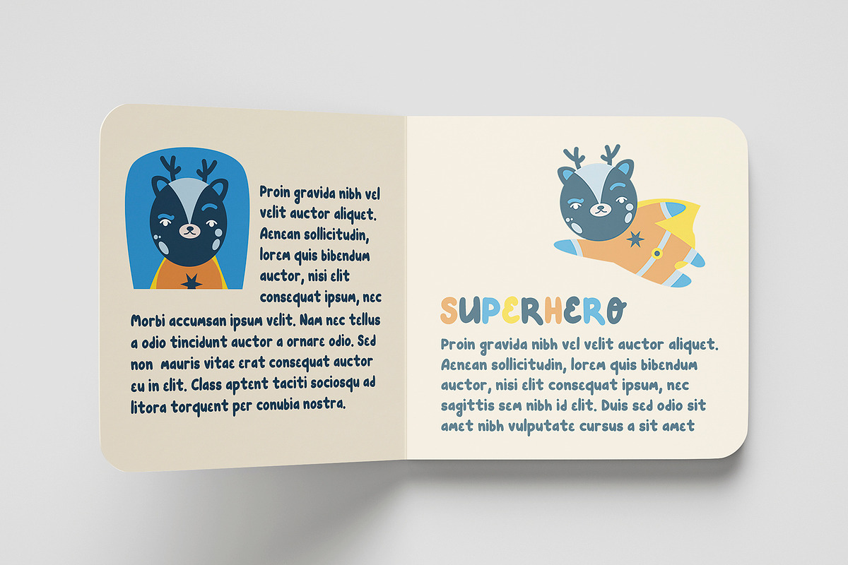 CUTEYA handwritten cute font, a Font by Nonceni (Photo 5 of 19)