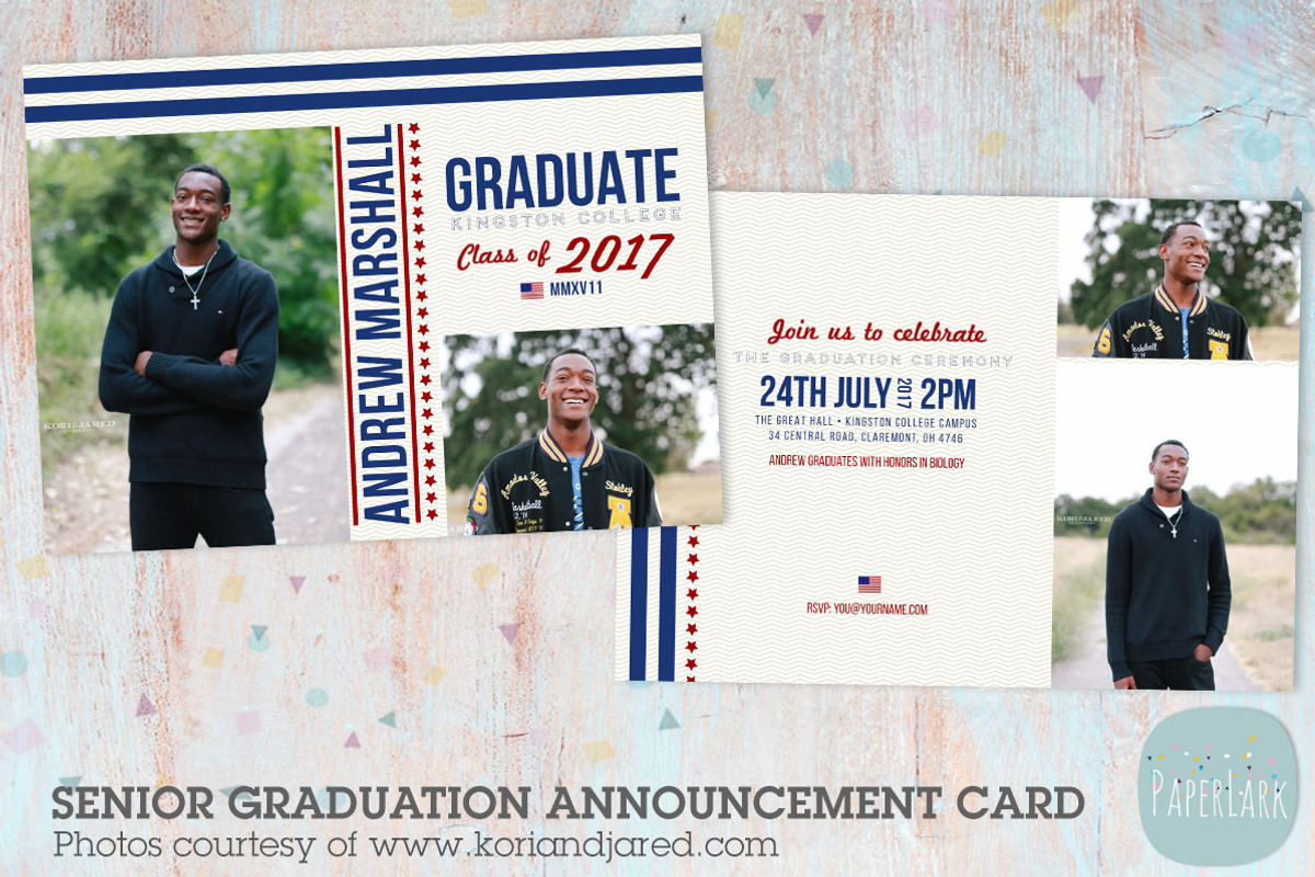 senior grad card 5x7 Flat Graduation Receive 1 Big Dreams Senior Graduate Card