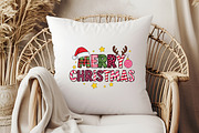 Merry Christmas PNG, Sublimation Des, an Illustration by Libby Wishes (Thumbnail 5 of 6)