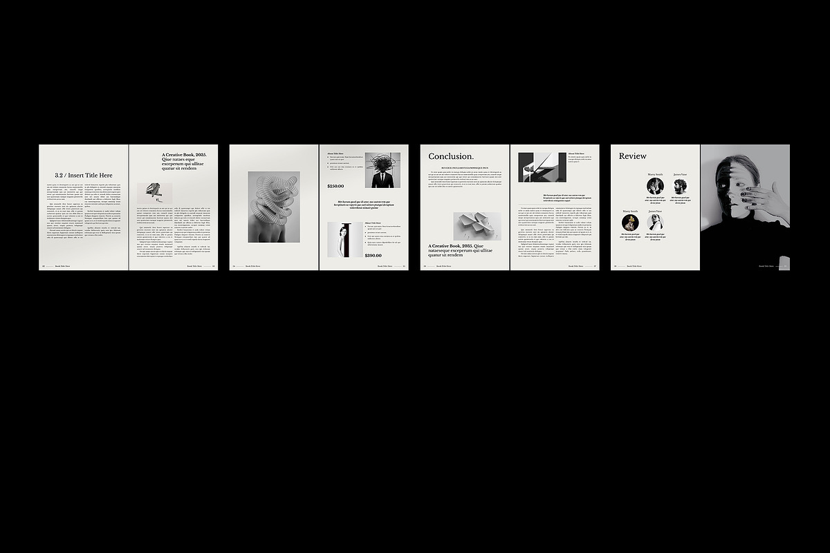 Book Title Layout Design Template, a Brochure Template by TemplateFolio-Shop (Photo 19 of 19)