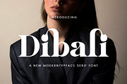Dibali - Modern Typface Serif, a Serif Font by AnnofaType (Thumbnail 1 of 8)