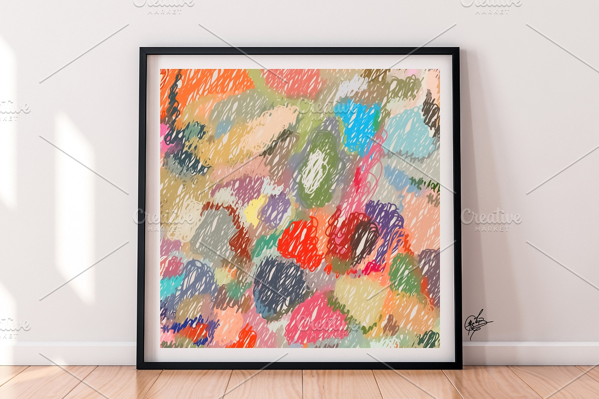 Scribble Blossoms 1.1, a Decorative Illustration by MFB Scribbles (Photo 2 of 3)