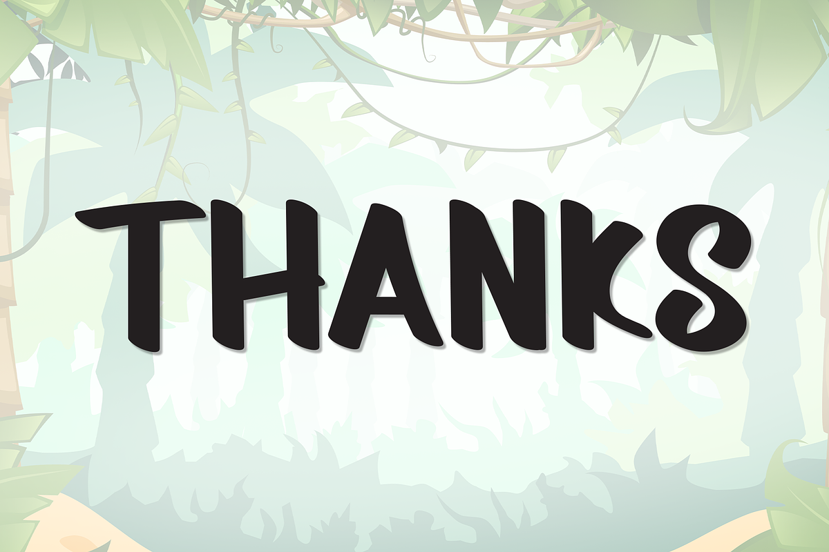 Comic Jungle | Script Font, a Script Font by Scratchones (Photo 8 of 8)