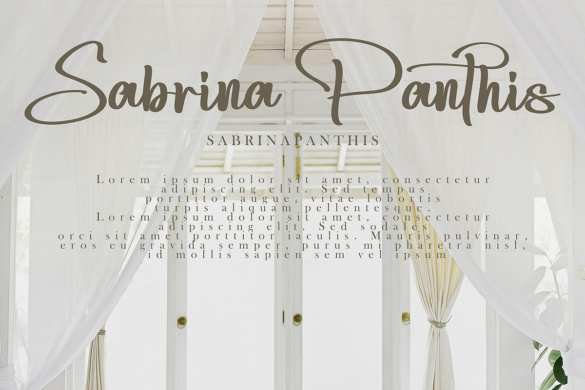 Banita Ralina, a Script Font by pineungtype (Photo 7 of 11)