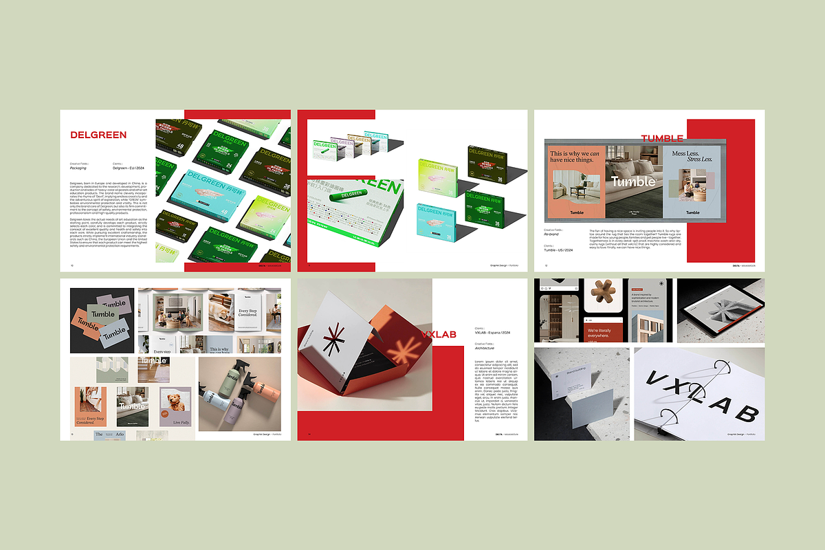 Multipurpose Portfolio Template, a Marketing Template by Bervisual (Photo 4 of 6)