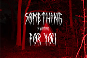 Binsruh – Twisted Horror Font, a Handwritten Font by idealistudio (Thumbnail 3 of 5)
