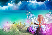 Wings & Butterfly(SVG, PNG Brushes), a Brush Add-On by xresch (Thumbnail 3 of 22)