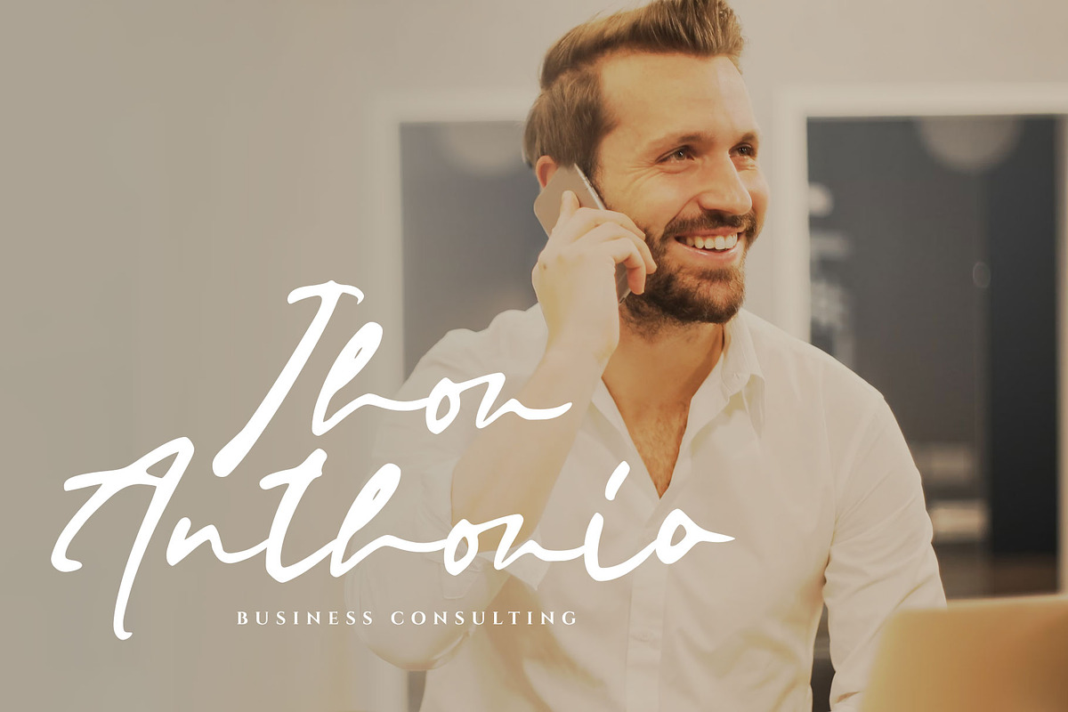 Bramonia Natural Signature Font, a Handwritten Font by RantautypeStudio (Photo 9 of 18)