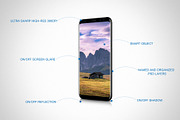 Samsung Galaxy S8 Android Mockups, an iPhone Mockup by RadekBroz (Thumbnail 4 of 7)