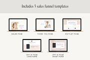Kajabi Sales Funnel Template Bundle, a Landing Page Template by Pixel & Flow (Thumbnail 2 of 9)