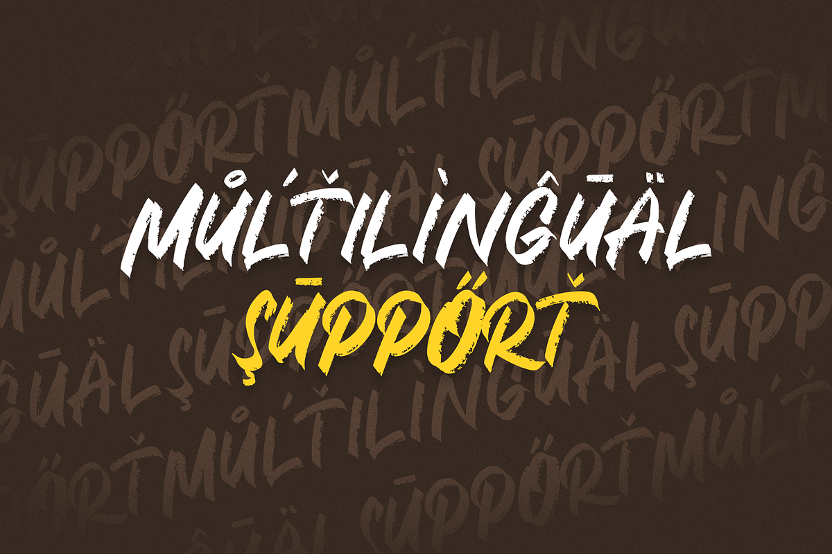 Brasskent - Brush Handwritten Font, a Handwritten Font by Maenjari Std (Photo 5 of 10)