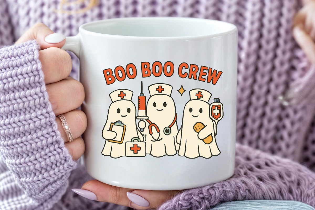 Boo Boo Crew Png, an Illustration by Craft Nest (Photo 3 of 6)