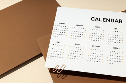 Concept of event planning and work planning, space for text, a Business Photo by AtlasStudio PRO