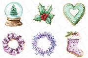 Christmas Pastel Cookie Clipart Bund, an Illustration by DreamPrint404 (Thumbnail 5 of 7)
