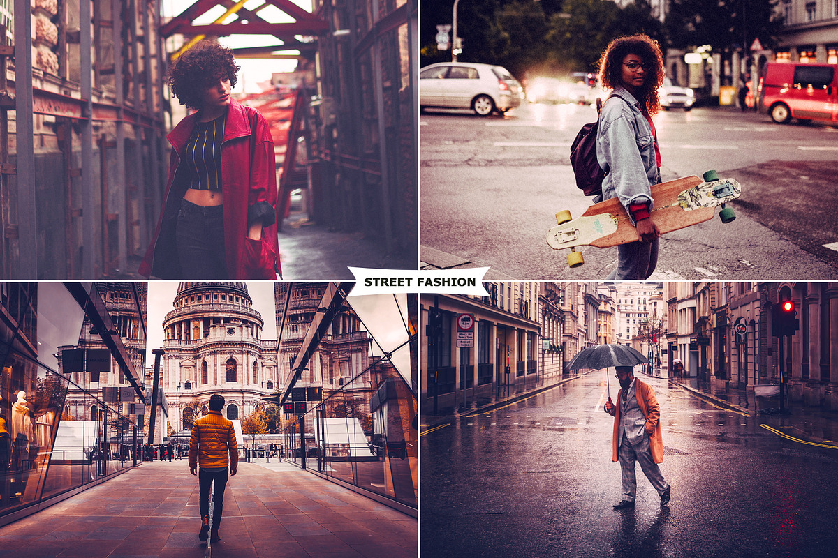 4 Street Fashion Photoshop Actions preview 5