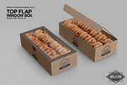 Top Flap Window Box Packaging Mockup, a Cups & Container Mockup by INCDesign (Thumbnail 4 of 7)