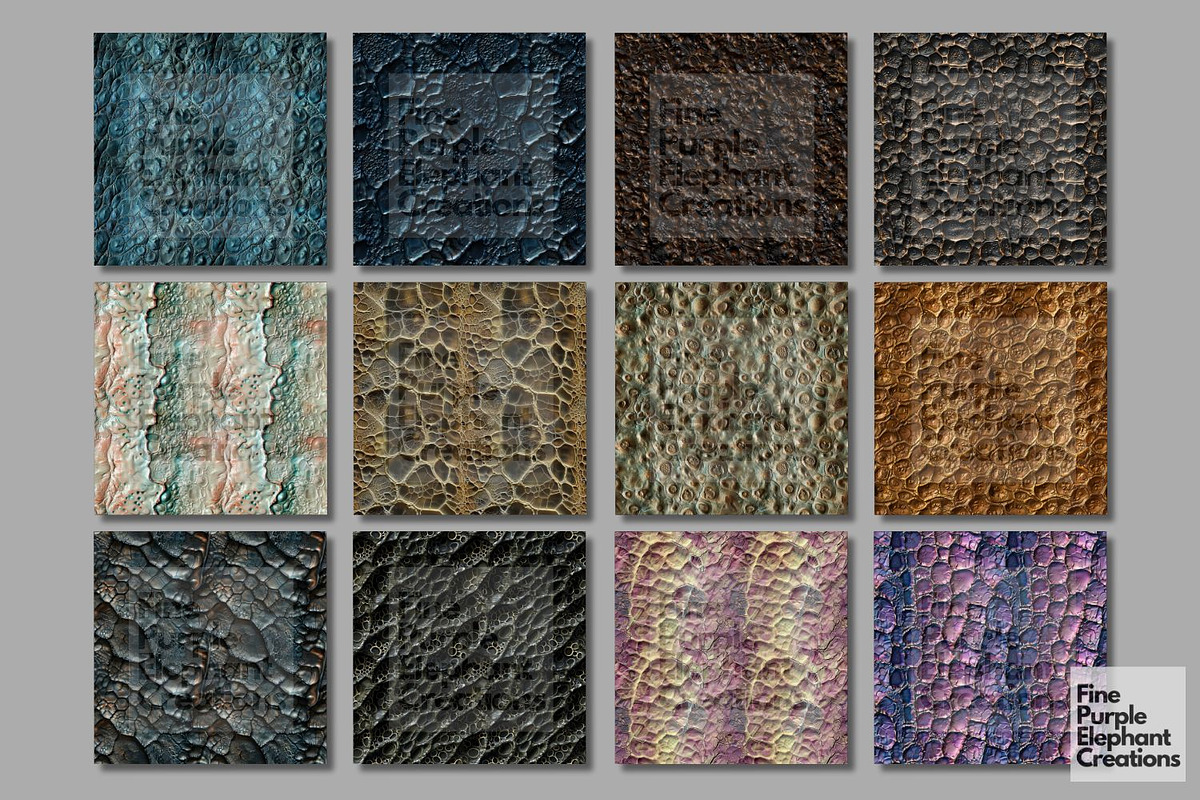 Alien Monster Skin Scales Texture, a Texture Graphic by Fine Purple Elephant (Photo 5 of 5)
