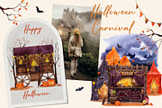 Watercolor Halloween Carnival, an Object Graphic by ma_i_vi (Thumbnail 2 of 10)