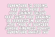 MILLENNIAL Trendy Y2K Graffiti Font, a Sans Serif Font by Blush Font Co. (Thumbnail 5 of 7)