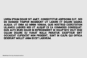 Montriva is a bold modern typeface, a Sans Serif Font by Muksal Creative (Thumbnail 3 of 10)