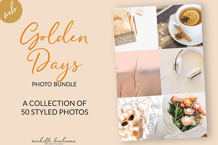 Golden Stock Photo Photo Bundle