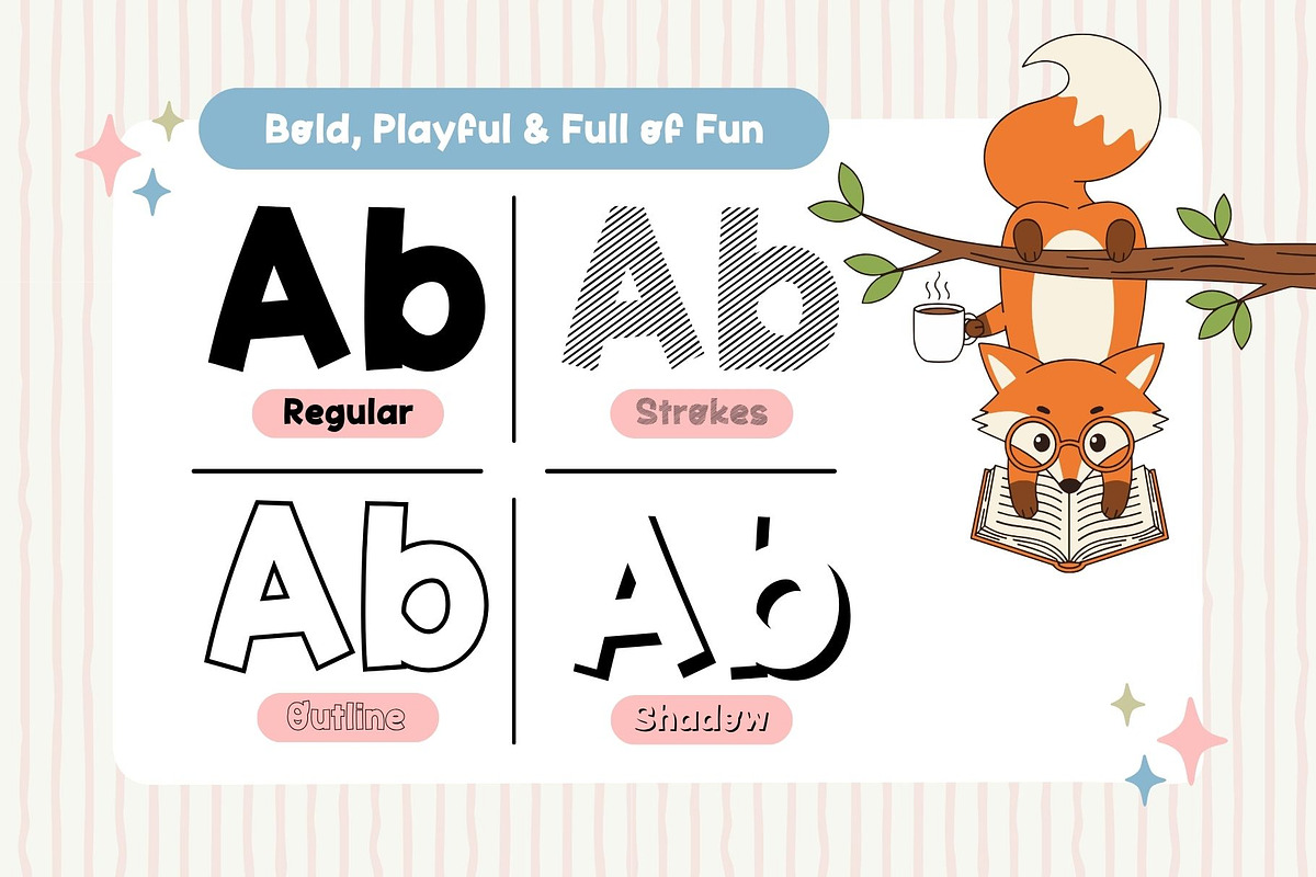 Fox Kinda Font, a Handwritten Font by Fox7 By Rattana (Photo 2 of 14)