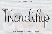 Friendship, a Handwritten Font by InermediaSTUDIO (Thumbnail 1 of 8)