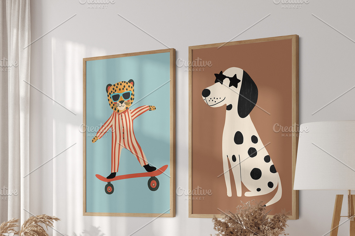 Nursery Print Bundle, a Background Graphic by Artemsky (Photo 11 of 24)