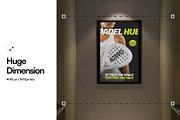 Poster Sport Mockup, an Advertising Mockup by SLAB! Design (Thumbnail 2 of 7)