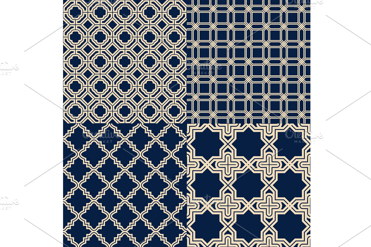 Abstract geometry patterns in, a Pattern Graphic by RODINA (Photo 1 of 3)