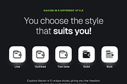 Haicon v2.0 - 3000+ Unique icon, a Solid Icon by keffidesign (Thumbnail 4 of 6)