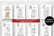 Christmas Theme Baby Shower Bundle, an Invitation Template by Stellalunarts (Thumbnail 9 of 9)