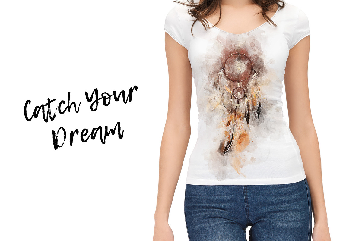 Boho Dreamcatcher Clipart, an Illustration by PaperAndCrayons (Photo 3 of 6)