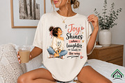 Joy Shines when Laughter Cute Girl, a Seasonal Illustration by Craft Nest (Thumbnail 5 of 6)