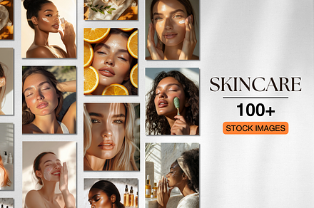 Skincare Stock Images AI-Generated, a Beauty & Fashion Photo by DesignsbyMariaStudio
