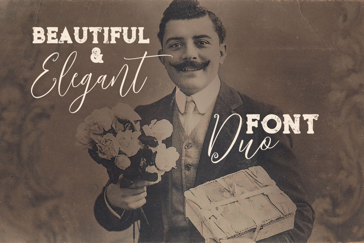 Nitalove Font Duo preview 3