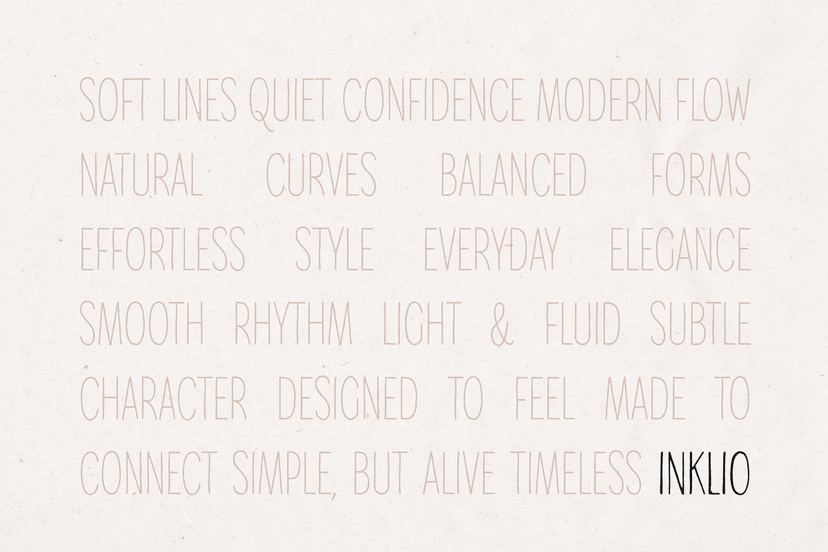 Inklio Handwritten Quirky Typeface, a Handwritten Font by VP Fonts (Photo 18 of 29)