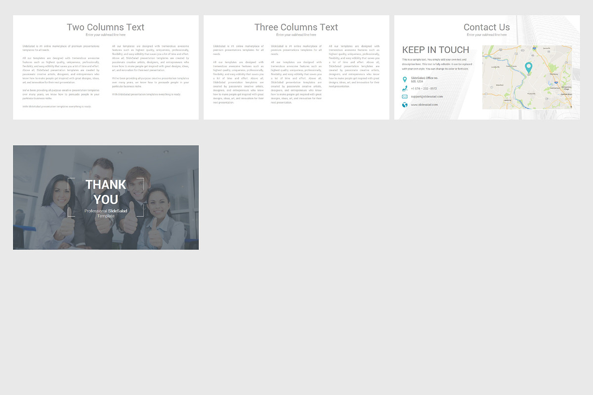 Best Minimal Keynote Template, a Presentation Template by SlideSalad (Photo 19 of 20)