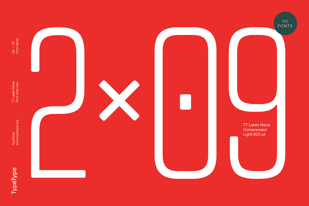 TT Lakes Neue Compressed, a Sans Serif Font by TypeType (Photo 6 of 6)